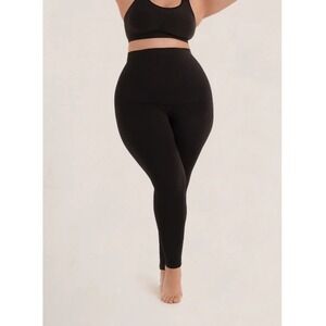 Shapermint Essentials Women's Black High Waisted Shaping Leggings Size 3XL NWT